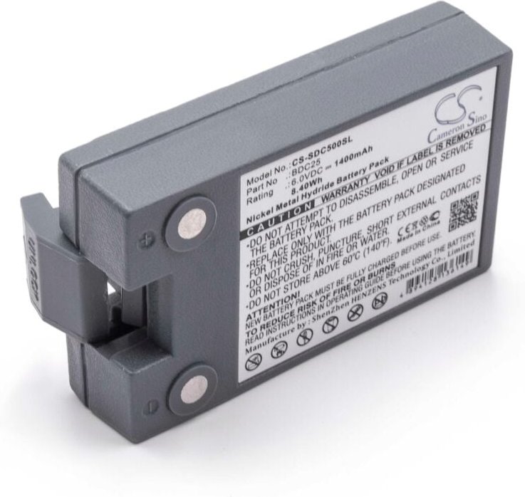 Thumbnail - Vhbw - 1x Akku Ersatz für Sokkia BDC25B, BDC25A, BDC25 für Lasermessgerät, Messgerät (1400 mAh, 6 v, NiMH)