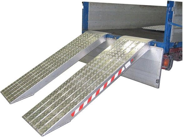 Schwerlastrampen / Laderampe 2,50m, Traglast bis 13200kg, Breite 360mm - als Einzelstück - als Einzelstück verkauft - M1...