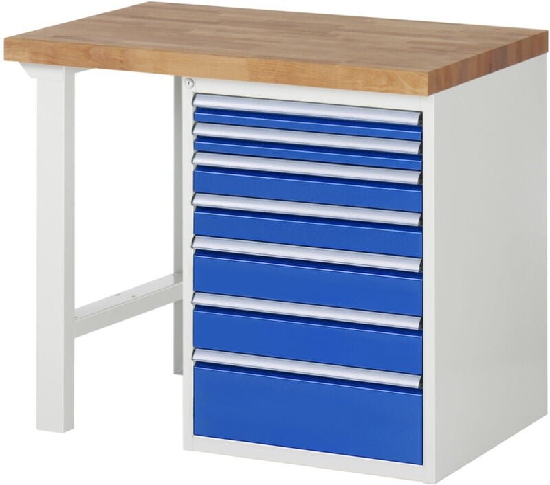 Thumbnail - Rau Werkbank Modell 7517, B 1000 x T 700 x H 840mm