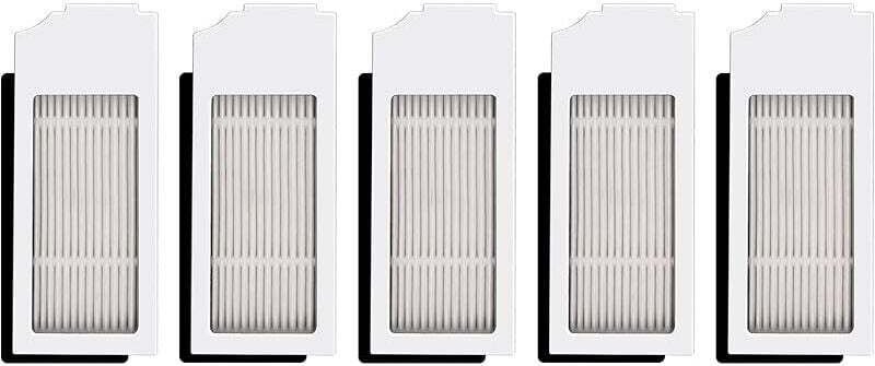 (5 Stück) N20 Plus Weiße HEPA-Filter Kompatibel mit ECOVACS DEEBOT N20 Plus/ N20 Pro Plus/ X1 Omni/X1 Omni/T10 Plus/T10 ...