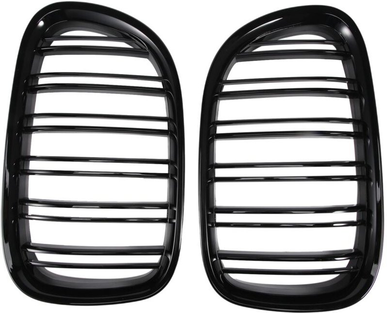 Tlily - KüHler Grill Schwarz GläNzend Kidney Sport für F01 F02 7-SERIES 730D 740D 750D