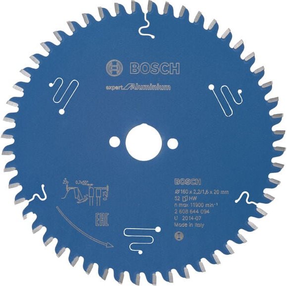 Kreissägeblatt ex al h 160x20-52 - 2608644094 - Bosch