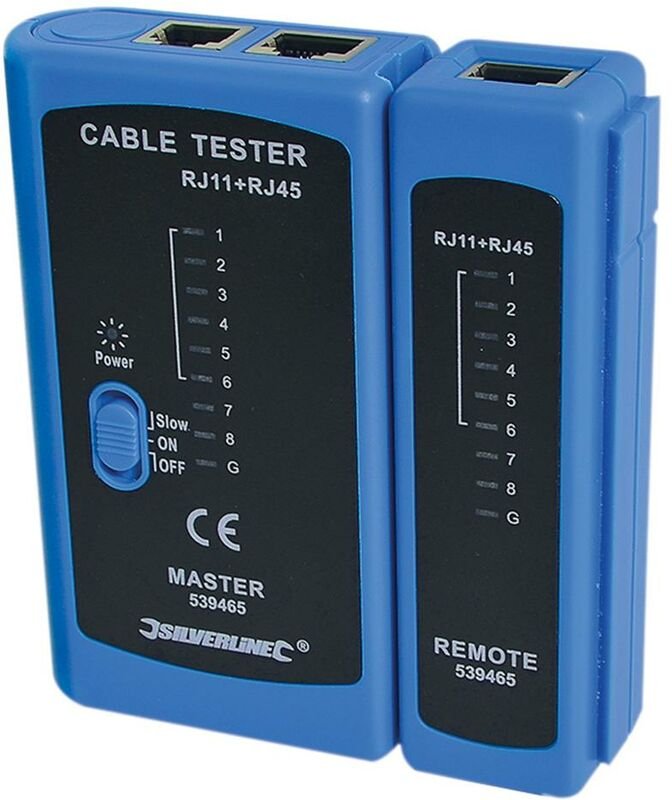 Netzwerktester RJ11 , RJ12 u. RJ45