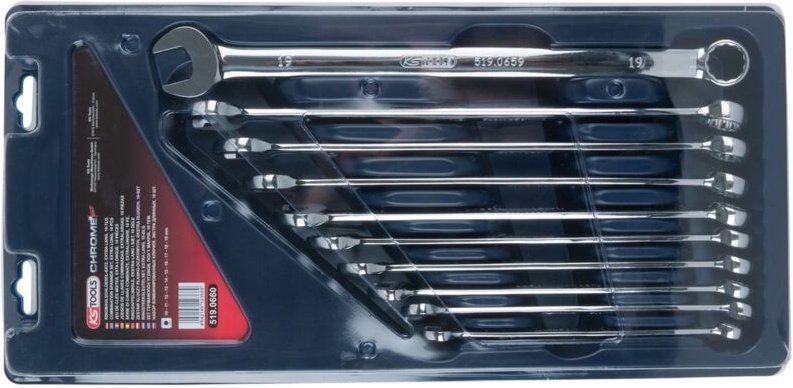 KS-Tools 519.0660 CHROME+ Ringmaulschlüssel-Satz X