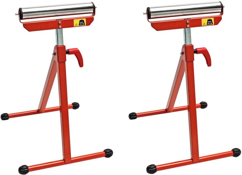 Dema - 2er Set Vollmetall Rollenbock Rollbock Stützbock Arbeitsbock bis 60 kg