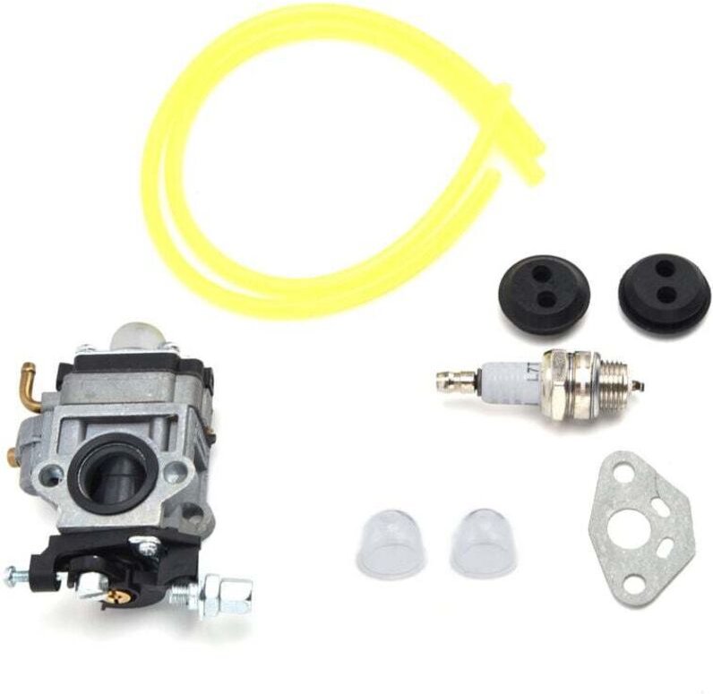 Vtizikl H119-6 42CC Joint de carburateur Kit de Bougie d'allumage de Remplacement pour WT WYK-186 avec Trou d'admission