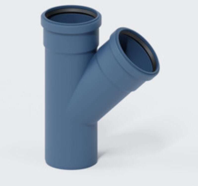 Abzweig pkea Polo-Kal ng dn 110/110 45Grad - Poloplast