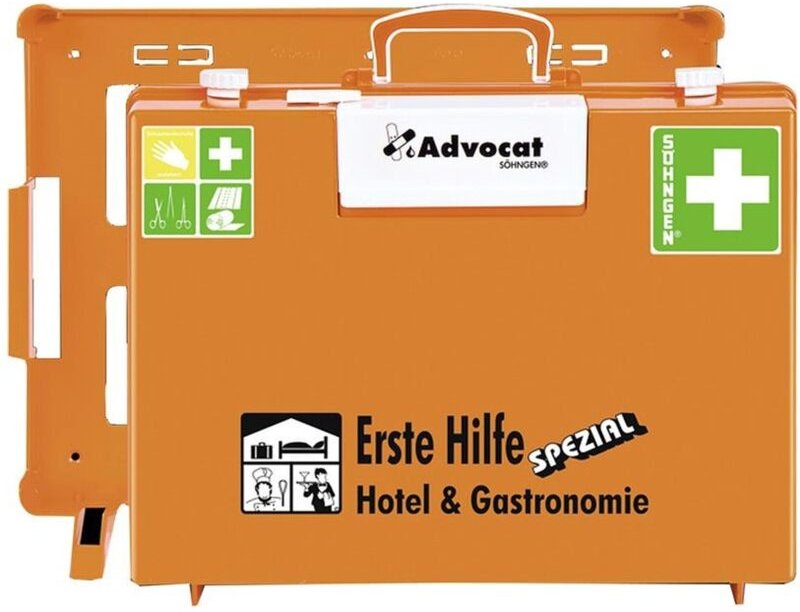 Erste-.Hilfe-Koffer Advocat mt cd, Gastro