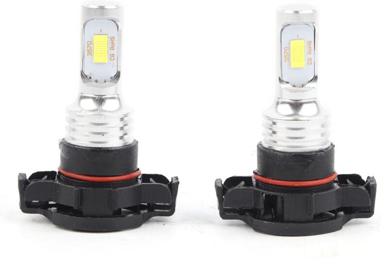 80W 6000K Weißes LED-Scheinwerferlampen-Set, 2 Stück, Nebelscheinwerfer, Auto-Fahrlicht H16/5202.