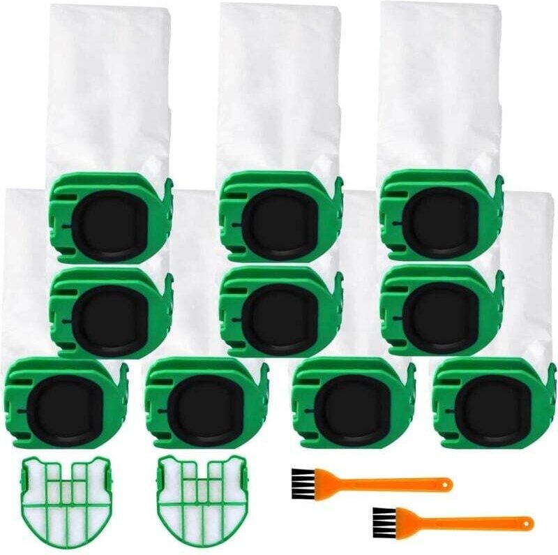 Staubsaugerbeutel kompatibel mit dem Vorwerk Kobold VB100 VB 100 FP100 FP 100 Staubsaugerfilter, 10 Ersatzfilterbeutel, ...