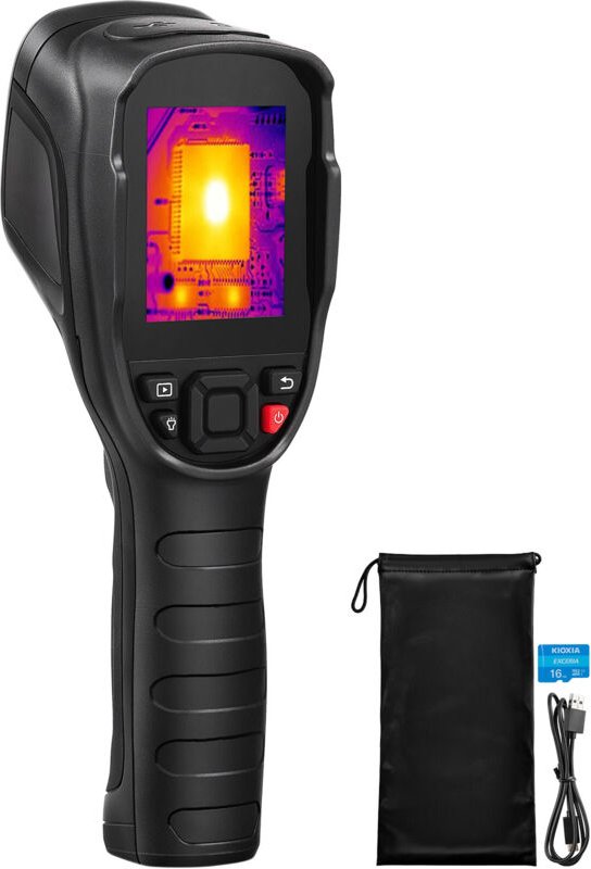 Infrarot-Wärmebildkamera von Mophorn 240 x 180 IR-Auflösung, 2,8-Zoll-LCD-Bildschirm, 20 Hz, 40 mK