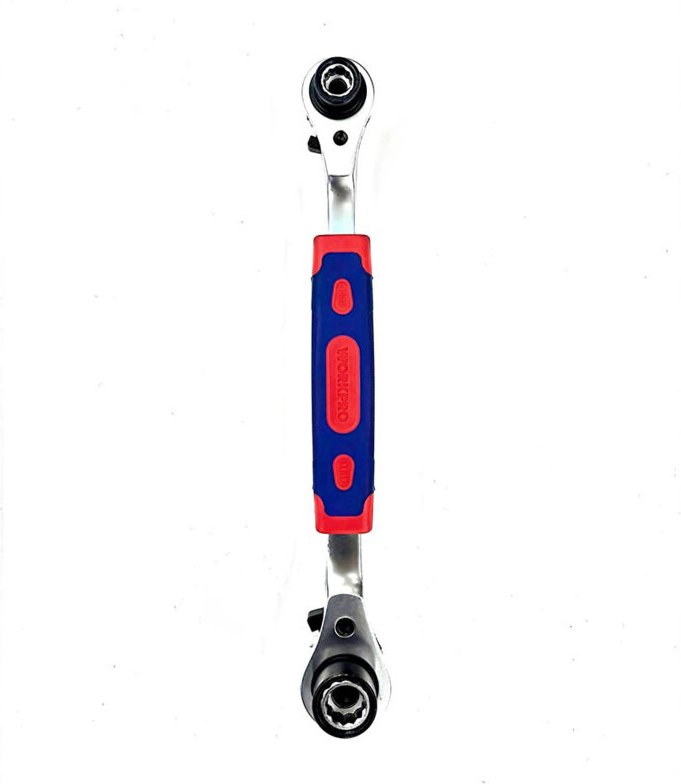 8-in-1 Ratschenschlüssel (8-10-12-13-14-17-19-21 mm) Workpro 272059