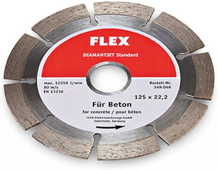 D-tsc s 125x22,2 Diamant-Trennscheibe 349046 - Flex