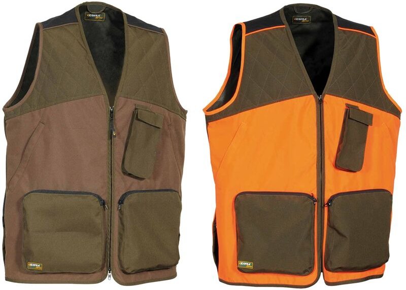 Zivat Weste mit mehreren Taschen - xxl - Orange - Cofra