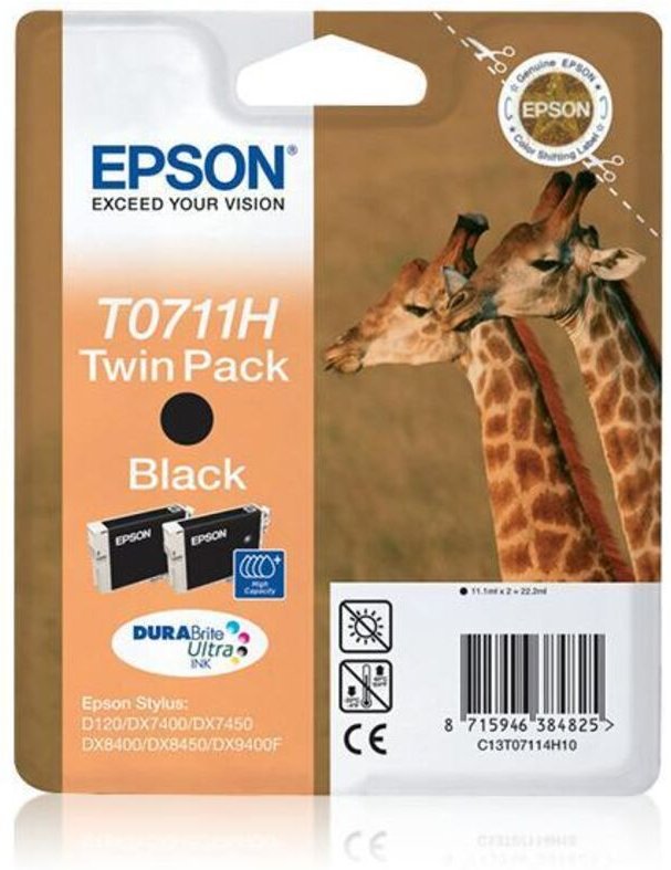 Epson Giraffe T0711H Druckerpatrone 1 Stück(e) Original Schwarz