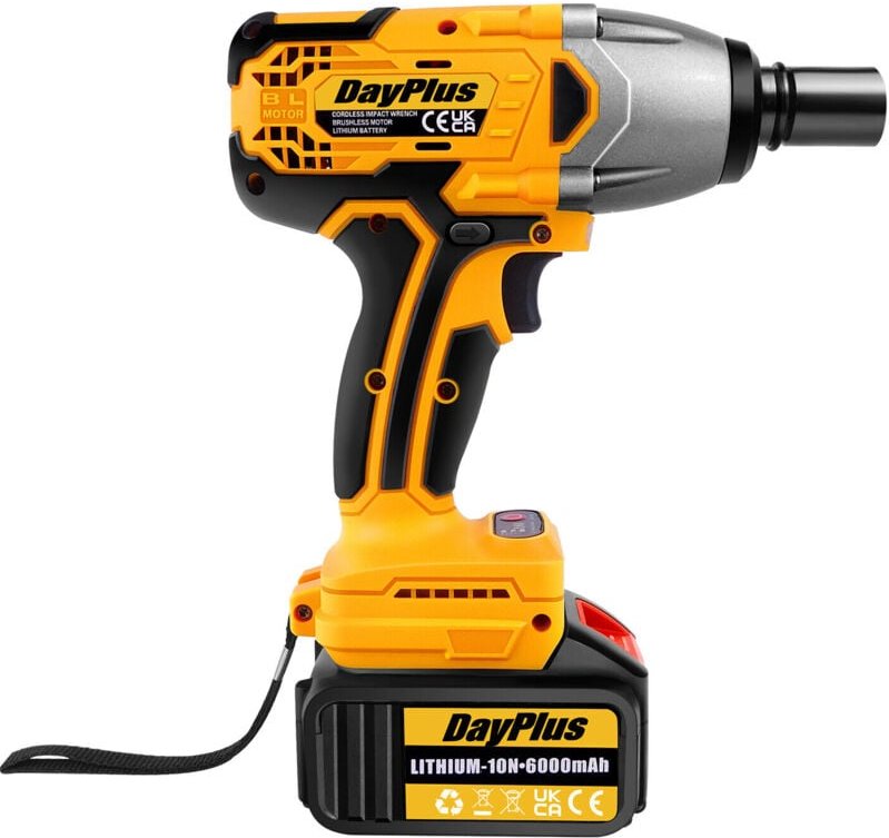 Dayplus - 3 in 1 Akku-Schlagbohrschrauber 21V Akkuschrauber Set in Koffer Mit 1X Akkus