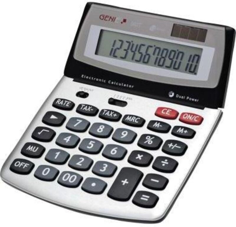 Unbekannt - genie Tischrechner 560T 10270 12stellig Klappdisplay Blister