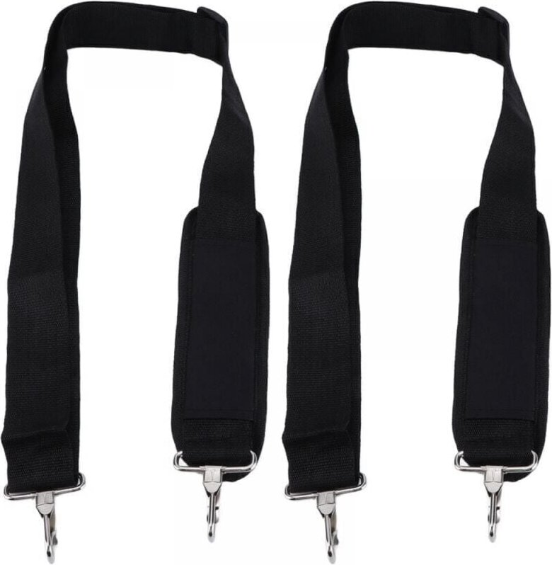 Mumu 2 Stück verstellbarer Rasenmäher-Gürtel, strapazierfähiger Nylon-Laubbläser-Gürtel für den Garten