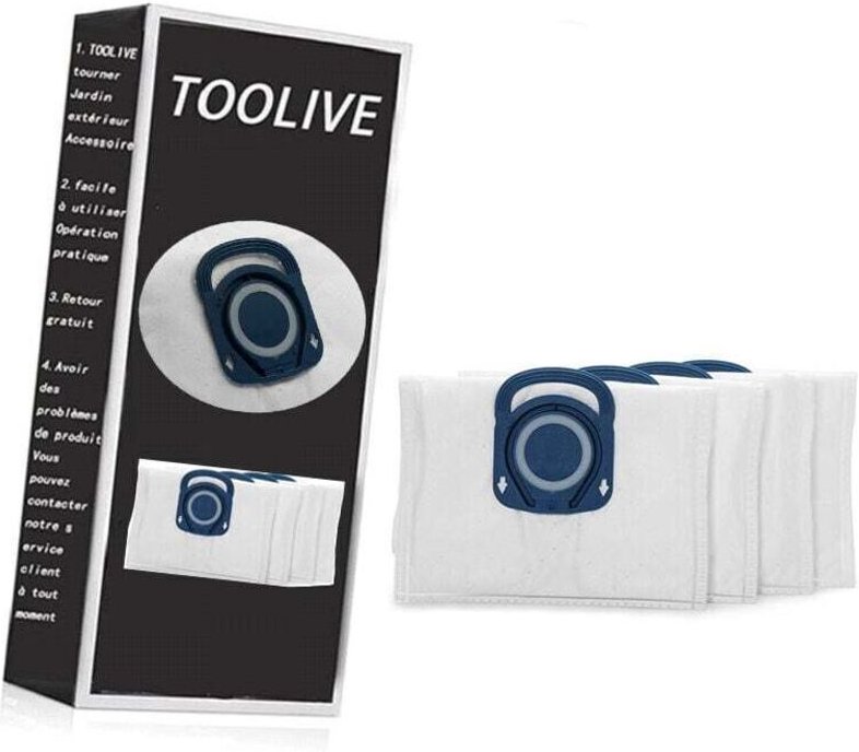 Rowenta Staubsaugerbeutel, 4er-Pack Hygiene+ Beutel, kompatibel mit den Bodenstaubsaugern Compact Power, Power XXL, Sile...