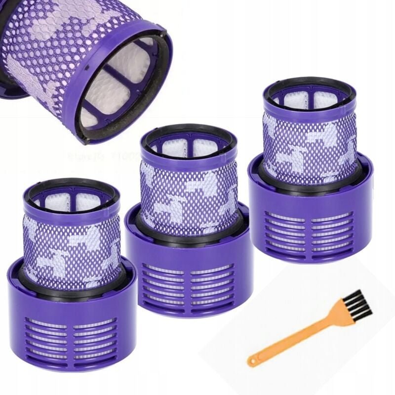 AirClear MaxFilter HEPA-Filter 3x für Dyson V11/V15 Waschbar, 99,97% Filterleistung Ersatzteile für Staubsauger Perfekt ...