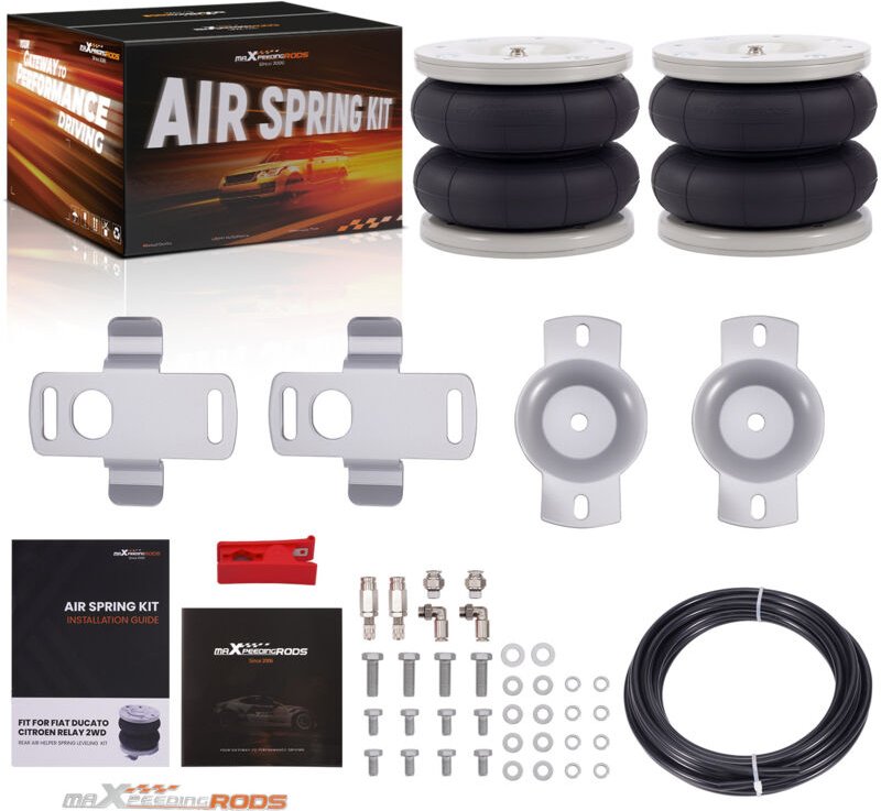 Paar Luftfederung Hinten Kit for Fiat Ducato Citroën Jumper 1994-2024 4000KG