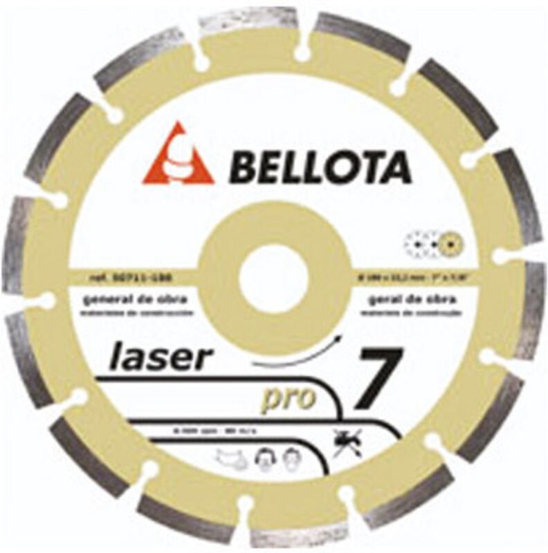 Bellota - acorn Trennscheibe 50711-115x22,2x7,0mm Laser Pro7 Basic Segm.