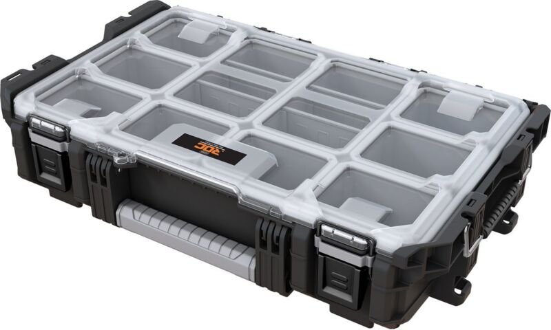 Pro Gear Clear Organizer Werkzeugkoffer - 56x34x12 cm - Grau - Keter