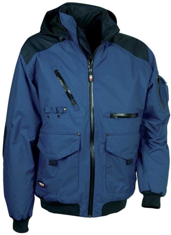 Cofra leichte Arbeitsjacke wind- und regendicht, Motor blau 54