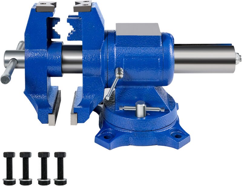 Mophorn - Multipurpose Vise 6-Zoll Bench Vise 360-Grad-Drehung Clamp on Vise - Heavy Duty Multi-Jaw Vise zum Einspannen ...