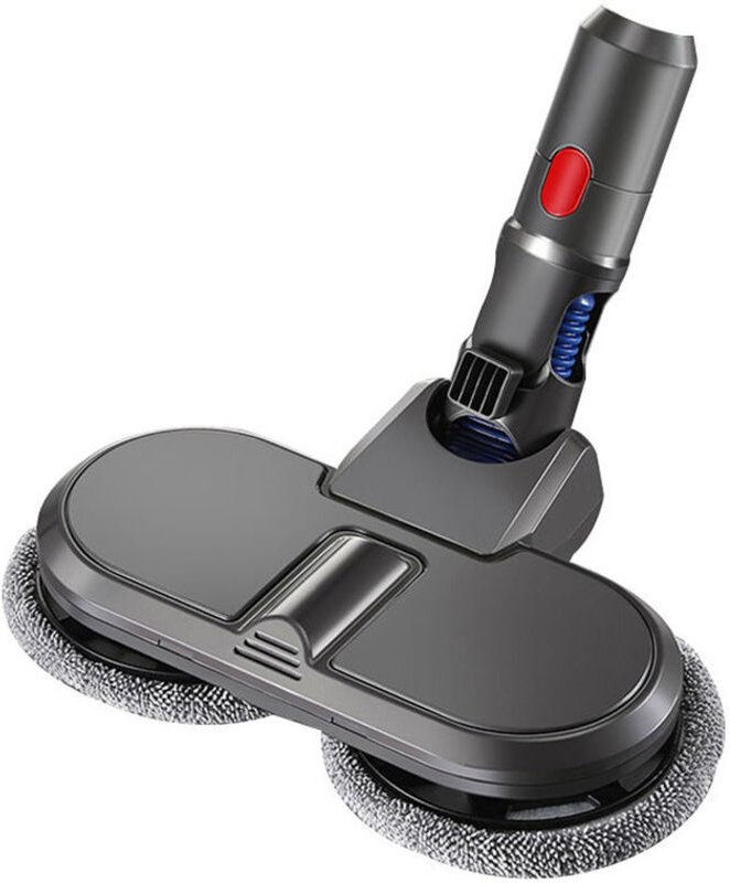 1 elektrischer Wischkopf + 6 Wischmopps + 1 geteilter Wassertank für Dyson V7 V8 V10 V11 Staubsauger