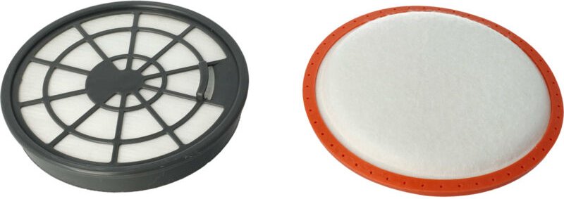 Filter-Set kompatibel mit Dirt Devil DD2720-9, DD2750-0, DD2750-1, Pick Up Power - 2x Ersatz-Filter (Abluft-Filter, Moto...