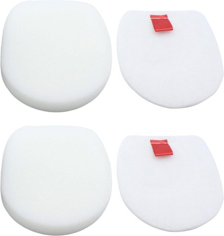 Set mit 4 Filtern, kompatibel mit dem Shark IC300 Staubsauger, kompatibel mit Shark IZ251UK, IC300, IZ201UK, IZ202SM, IZ...