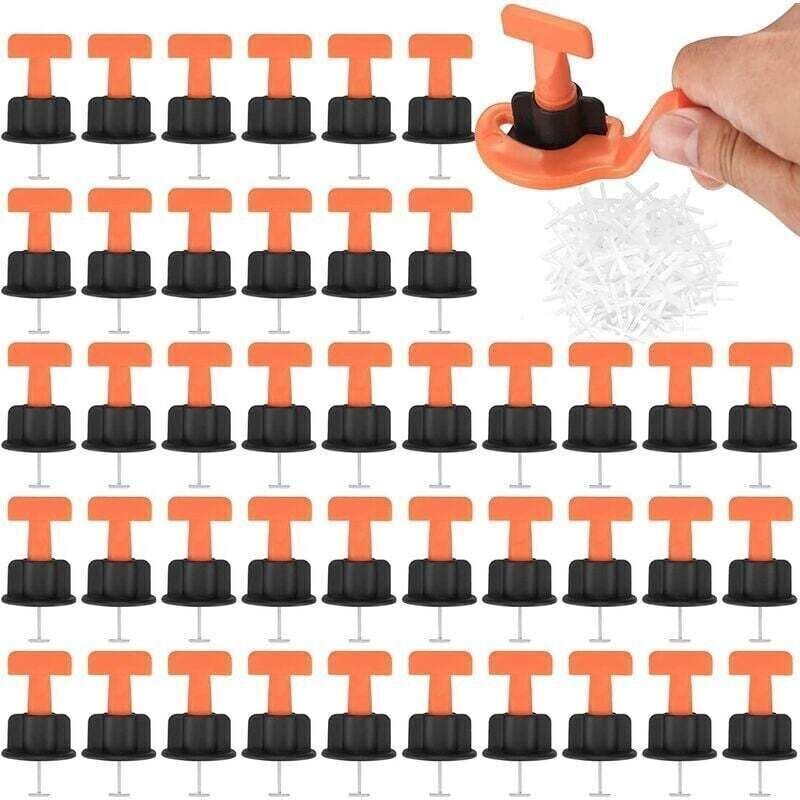 Selbstnivellierender Fliesenabstandshalter (100 + 50 + 1), selbstnivellierender Fliesenabstandshalter, Fliesennivelliere...