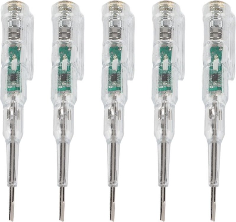 Elektrischer Tester, 3-mm-Schraubendreher für Spannungsprüferstift, beleuchteter induktiver elektrischer Testerstift zur...