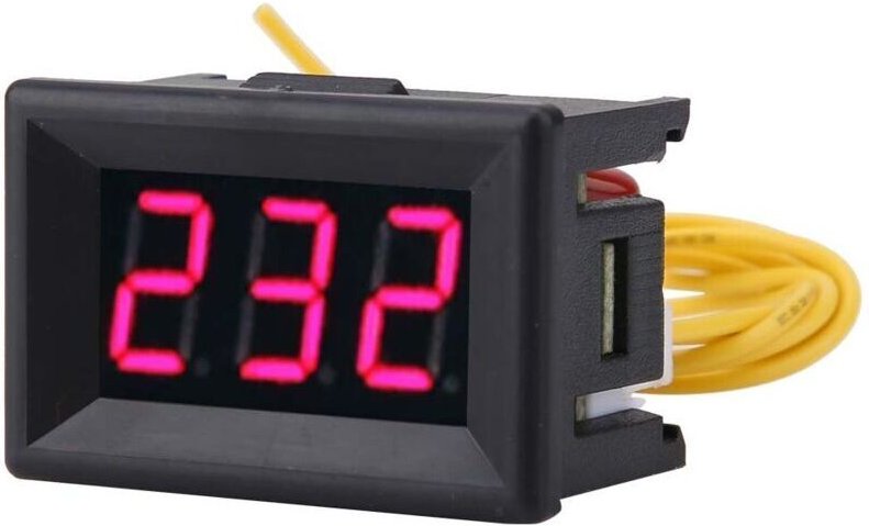 Wechselspannungspanel, Spannungsmesserpanel, LED-Anzeige, 2 Drähte, Stromprüfer, Wechselstrom-Multimeter 70-380V.