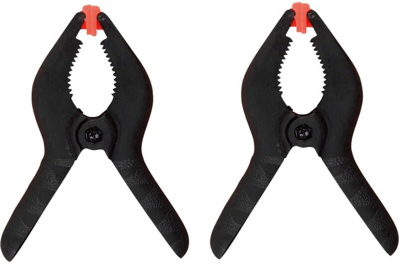 Donau Elektronik - Spannzwingen 2 tlg. 19-3S Spann-Weite (max.):45 mm Produktabmessung, Länge: 110 mm