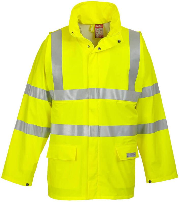 Regenjacke Hivis Fr Sealtex Farbe: Gelb Größe M - Portwest