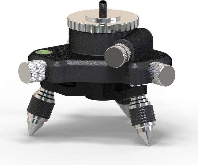 Laser-Wasserwaagen-Adapter – 360° drehbare Basis für Linienlaser-Wasserwaage, Stativanschluss, schwenkbare Stativbasis f...