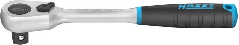 HiPer Feinzahn-Umschaltknarre · kurz 1/2 Zoll 90Zähne 200mm 916HPK - Hazet