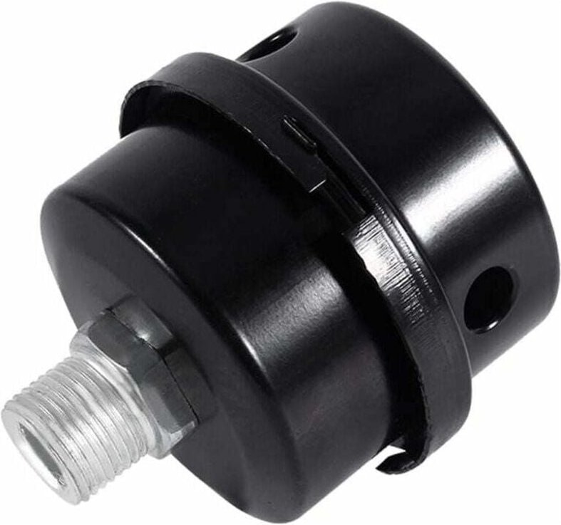 FOREHILL Geräuschloser Filter für Luftkompressoren (3/8" 16 mm Gewinde)