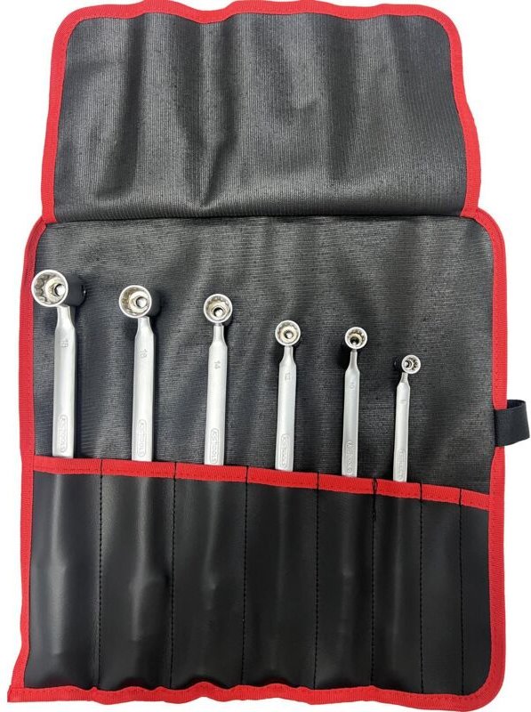 Doppel-Gelenkschlüssel-Satz, 6-tlg
