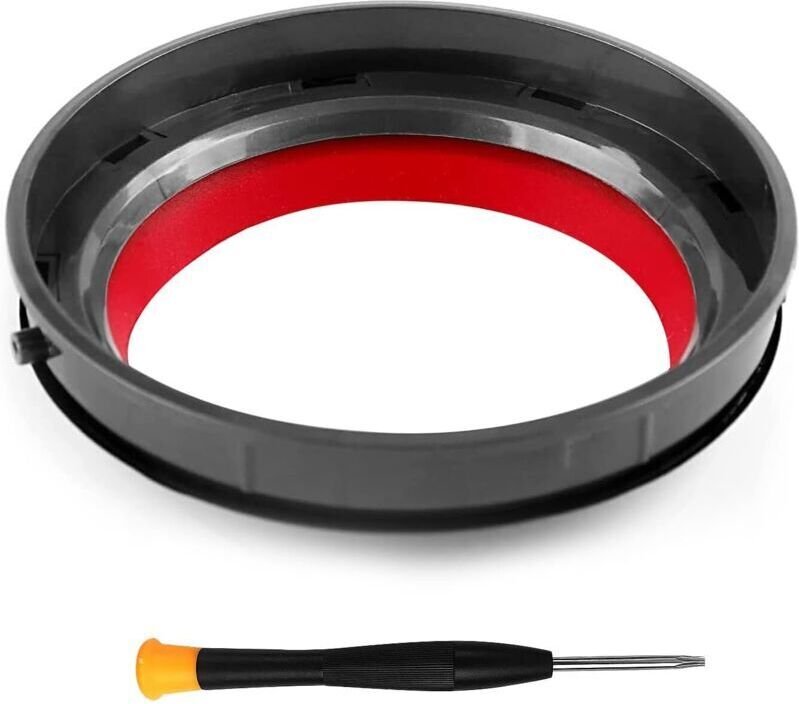 Feste Dichtung, feste Dichtungen kompatibel mit Dyson V10/SV12 Staubsauger-Reparaturteilen und Zubehör, mit Schraubendre...