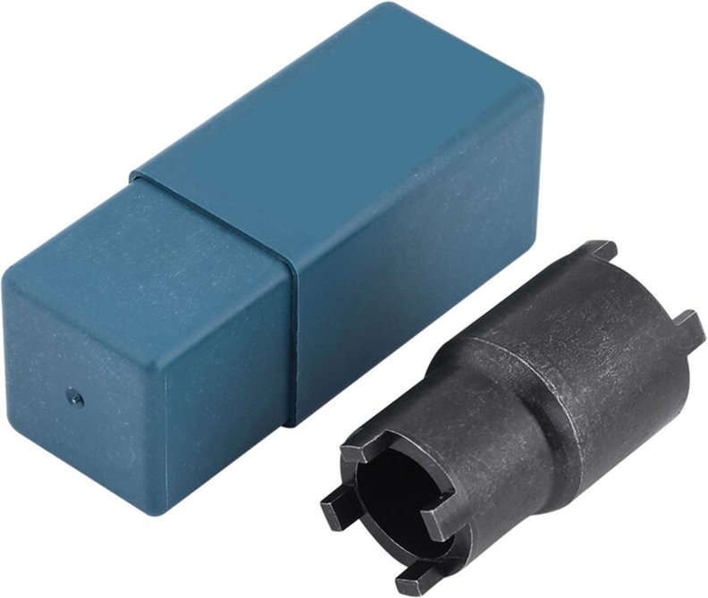 Decdeal 20/24-mm-Verriegelungsmutter, Kupplungschwarz-Werkzeug 4-polige Steckdosenspanner Feststahl ATV für Home verwend...