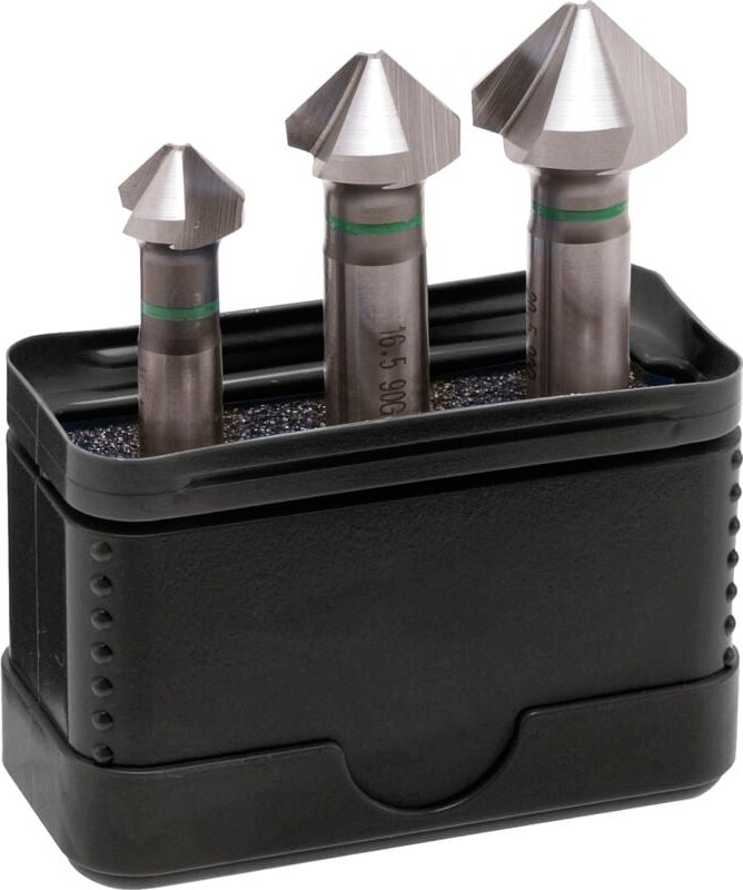 MAYKESTAG Kegelsenker-Satz HSS 90 Grad ø 12,4 / 16,5 / 20,5 mm 3-teilig