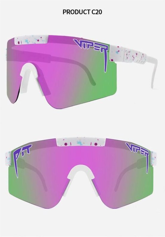 Lunettes de soleil polarisées pour sports de plein air Pit Viper Series C Uv400 C20