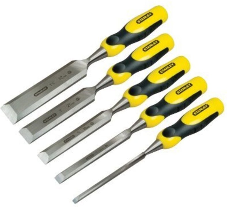 Stanley - Stechbeitel Dynagrip 6/12/18/25/32 mm, Set 5-tlg.