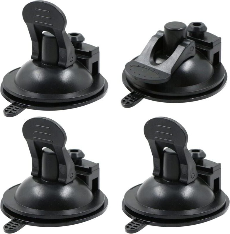 Ahlsen - Multifunktionaler Auto-Camping-Anker – 4 Stück, Saugnapf-Anker mit Befestigung, Befestigung für Auto-Seitenmark...
