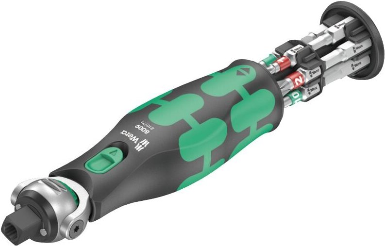 Knarre 3/8' auf 1/4' 8009 Zyklop Pocket Set 1 & 2 Umschaltknarre Ratsche, Version: Zyklop Pocket Imperial Set 1 - Wera