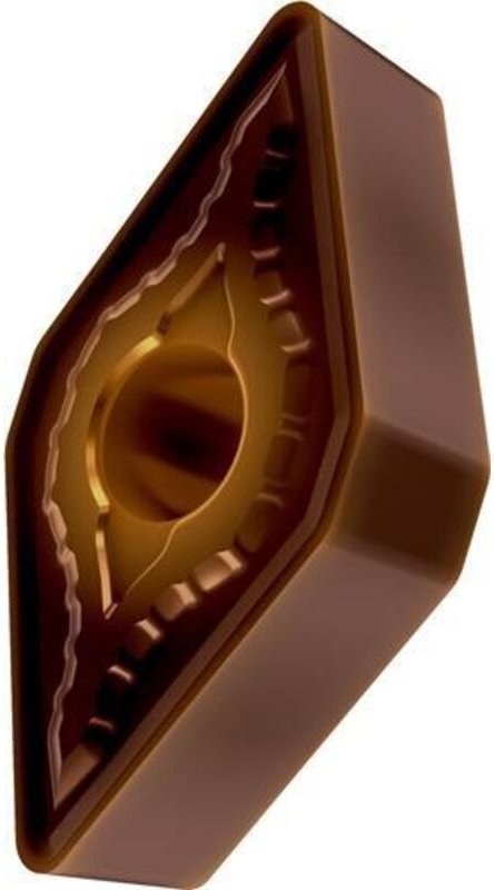 Drehwendeschneidplatte ISO DNMG 150604E-SM:T8430 D.5,16mm PVD beschichtet