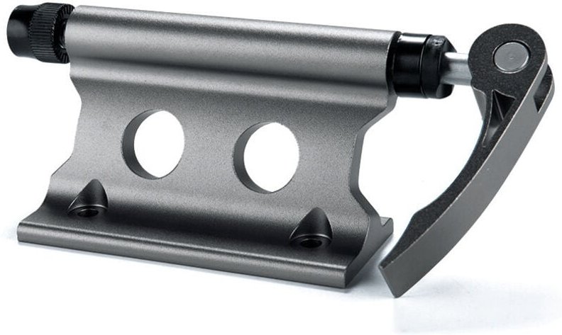 Fahrradgabel-Klemmhalterung, Aluminiumlegierung, Fahrradgabelklemme, silberfarbene Fahrrad-Vordergabelklemme – Schnellsp...